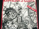 Battalion Of Saints - Second Coming vinyl LP 1984 Nutrons Records poster hardcor