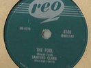 78 Rpm Record Rockabilly Sanford Clark The Fool / Lonesome For A Letter