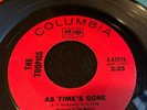 THE TROPICS - As Time's Gone / Time - Private Florida FUZZ Garage Rock 45 VG+