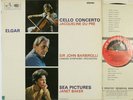 JACQUELINE DU PRE & BARBIROLLI ELGAR CELLO CONCERTO HMV ED.1 STEREO ASD 655 NM