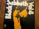 BLACK SABBATH VOLUME 4 1ST PRESS LP PORKY/PECKO + BOOKLET