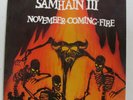 SAMHAIN III   November Coming Fire   Orig 1986 LP   1st Press w/ Insert   PL9-07