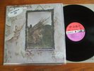 RARE VINYL LP LED ZEPPELIN IV 1971 RED PLUM FRENCH 1ST PRESS + PLASTIC BAG COVER