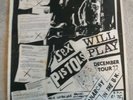Large Sex Pistols Poster - Bvery Good/Plus Condition - Never Mind The Bans