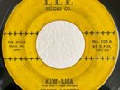Rockabilly 45 Bruce Porter and Bell Hops Kaw-Liga on Lee HEAR