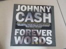 JOHNNY CASH - FOREVER WORDS  -  VINYL  - LP - NEW