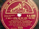 Al Bowlly sings It Was a Lover and His Lass  Ken Snakehips Johnson HMV BD5592