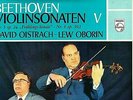 PHILIPS PLUM STEREO - OISTRAKH / OBORIN - BEETHOVEN VIOLIN SONATAS 5 & 6 - NM