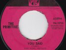 60's Garage / Beat--THE PRIMITIVES--You Said / How Do You Feel--