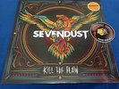 Sevendust Kill The Flaw Black and Cyan Colored Rock Vinyl 2018 Piranha Records