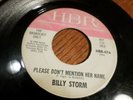 Billy Storm ?– Please Don't Blame Her Name 1966 Soul 45 promo Warmest Love HBR P