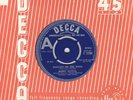 BOBBY HANNA -  WRITTEN ON THE WIND rare original 1968 UK Decca  DEMO M-