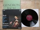 3 LP BOX Philips ED1 plum 835 272/74 AY Bach Cello Sonatas Maurice Gendron