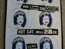 Large Sex Pistols Poster - Excellent Condition - God Save The Queen
