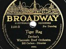 Broadway #1140: Wisconsin Roof Orchestra-New St. Louis Blues & Tiger Rag E- hot
