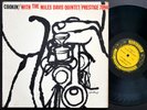 MILES DAVIS Cookin' LP PRESTIGE PRLP 7094 MONO W.50th John Coltrane Red Garland