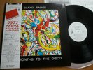 GLAXO BABIES -NINE MONTHS TO THE DISCO - PROMO JAPAN 12' LP + OBI - TRIO AW-1056