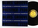 Tiny Grimes/Coleman Hawkins - Blues Groove LP - Prestige Mono DG RVG W 50th VG+