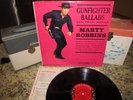 MARTY ROBBINS Vinyl Lp GUNFIGHTER BALLADS & TRAIL SONGS 1959 Mono Columbia 6 Eye