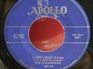 The Casanovas sleepy On Apollo RARE doo Wop Soul Rock N Roll Blues 45 Record