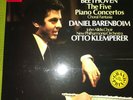 Beethoven the five piano concertos Daniel Barenboim Otto klemperer EMI SLS 5180