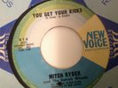 MITCH RYDER - YOU GET YOUR KICKS / TAKIN ALL I CAN GET - NEW VOICE 814. VG+