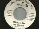 NORTHERN SOUL DOOWOP POPCORN - CONCEPTS- BLUE SEA  - HEAR- 1964 PROMO -ABC