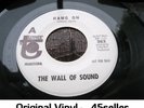 WALL OF SOUND promo 'Hang On' EX + Cover ORIGINAL northern soul 45