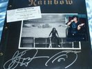 RAINBOW JOE LYNN TURNER Signed 1986 FINAL VINYL 2-LP Autograph Real SEE PICS.