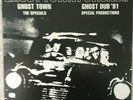THE SPECIALS GHOST TOWN/GHOST DUB '91 2 TONE 7” VINYL CHSTT30 PAPER LABEL