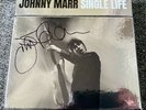 JOHNNY MARR - SINGLE LIFE SIGNED LIMITED COLOURED 10 X 7