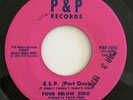 FOUR BELOW ZERO rare ESP E.S.P. disco northern soul P. Adams 45 LISTEN