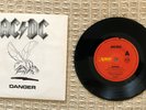 AC/DC Danger picture sleeve single 1985 AP 1544 Aussie hard rock