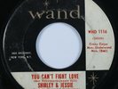 Northern Soul 45 SHIRLEY & JESSIE You Can't Fight Love WAND HEAR