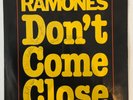 Ramones Autographed Don’t Come Close Vinyl 45 RPM