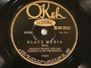 JAZZ ARNOLD FRANK ORCH Black Maria / Rain OKEH 40896 E