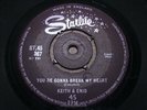 KEITH & ENID   You're Gonna Break My Heart   EX   1962 UK STARLITE ST45 067   Re