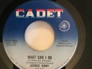 *RARE George Kirby* What Can I Do / Irene *Cadet 5523 Northern Soul Stock 45 7”