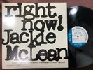 JACKIE McLEAN RIGHT NOW BLUE NOTE GXK 8086 STEREO JAPAN VINYL LP