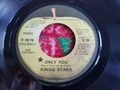 The Beatles Ringo Starr Apple PROMO 45 record ONLY YOU, 1974 excellent