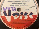 V Disc 78rpm War Department VG Mildred Bailey Rockin Chair With Teddy Wilson
