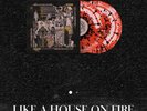 Asking Alexandria Like A House On Fire LTD  Red Splatter Vinyl Pre-order 1/500