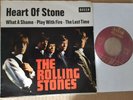 THE ROLLING STONES rare german EP 45 DECCA  1965   HEART OF STONE