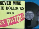 SEX PISTOLS NEVER MIND THE BOLLOCKS 1977 FRANCE LP FRENCH PRESS NO 'SUBMISSION'