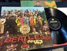 The Beatles Sgt Pepper's Lonely Hearts Club Band 1967 plays NM 1st Press PCS7027