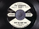 THE CHARADES - BRIGHT RED SKINNY PANTS rare US 1959 DEMO PROMO / RARE DOO WOP