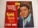 Elvis Presley LP Girls  Girls  Girls  (Large Orange) (RCA SF 7534, UK)