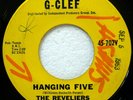 REVELIERS Hanging Five/Patch G-CLEF surf instrumental VG+ Ct 2887