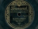78tk-male vocal-BRUNSWICK 6145- Bing Crosby (Many Happy Returns/At Your Command)