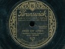 78tk-male vocal-BRUNSWICK 6179-Bing Crosby (Sweet & Lovely/I Apologize)
